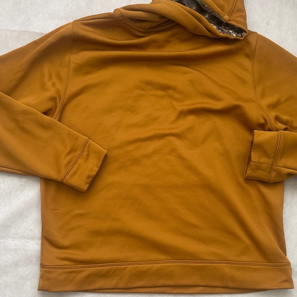 Under Armour Tan Hoodie with Camo Accent - Picture 5 of 5